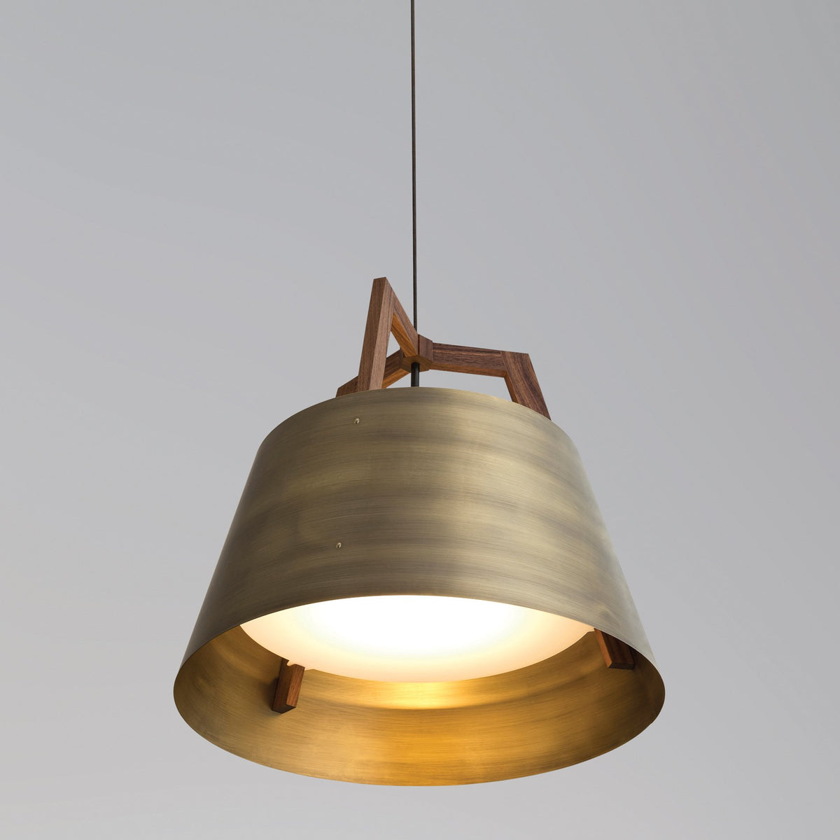 Imber 24" Pendant by Cerno, showing of imber 24" pendant in live shot.