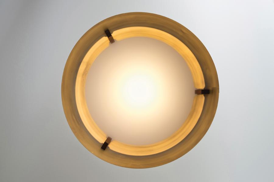 Imber 24" Pendant by Cerno, showing of imber 24" pendant in live shot.