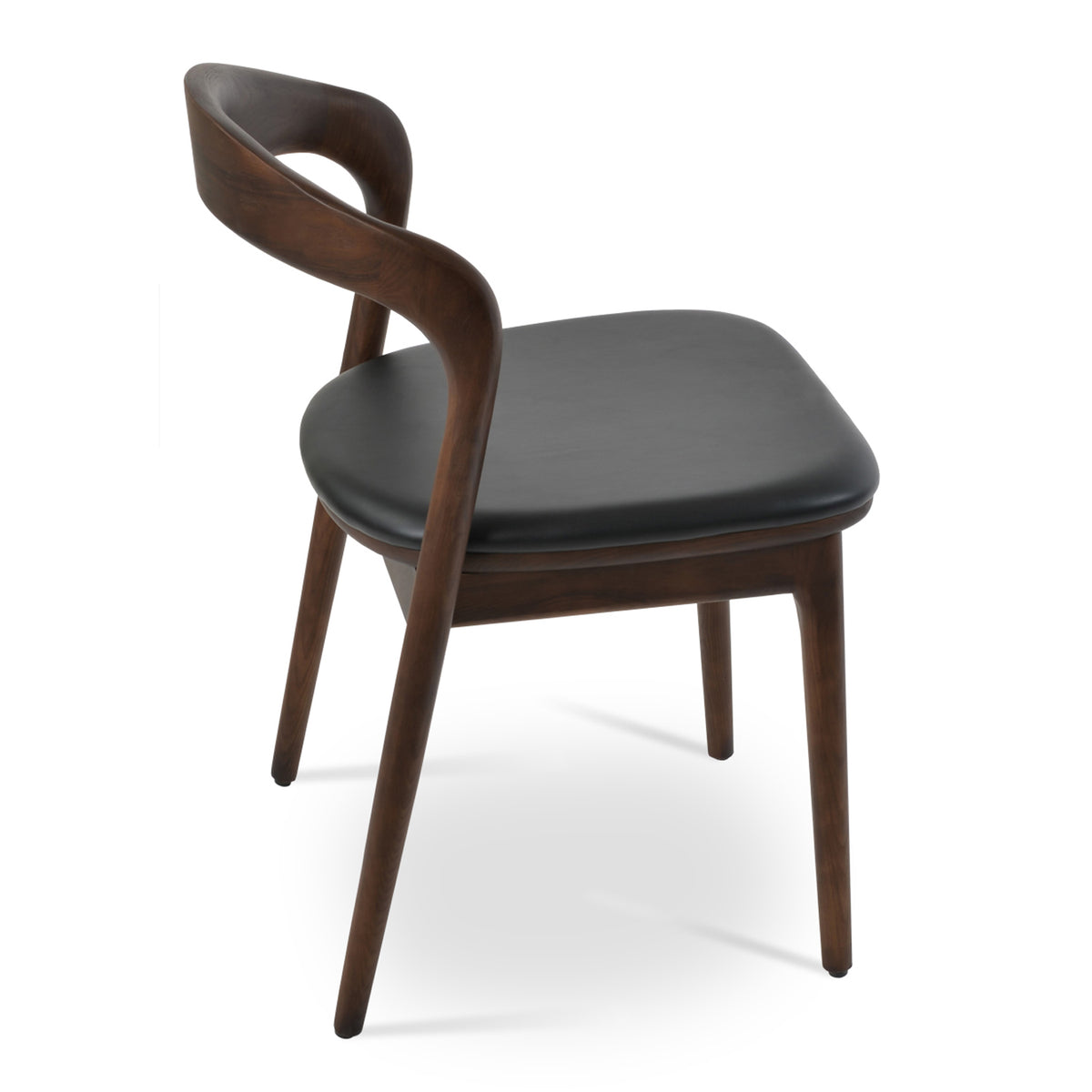 Infinity Dining Chair by SohoConcept, showing back angle view of dining chair.