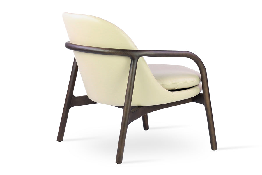 Infinity Lounge Chair by SohoConcept, showing back angle view of lounge chair.