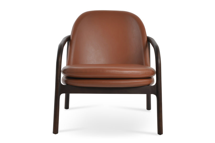 Infinity Lounge Chair by SohoConcept, showing front view of lounge chair.