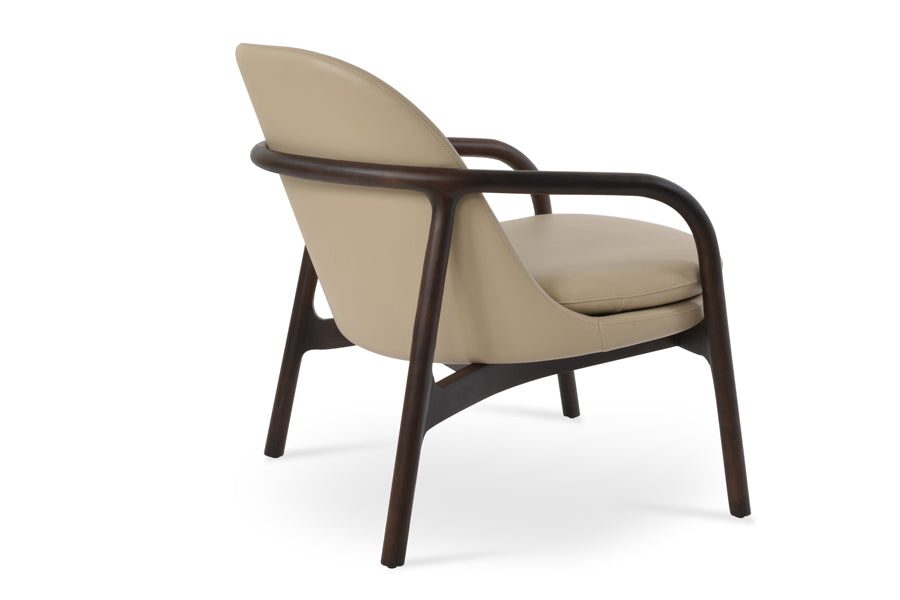 Infinity Lounge Chair by SohoConcept, showing back angle view of lounge chair.