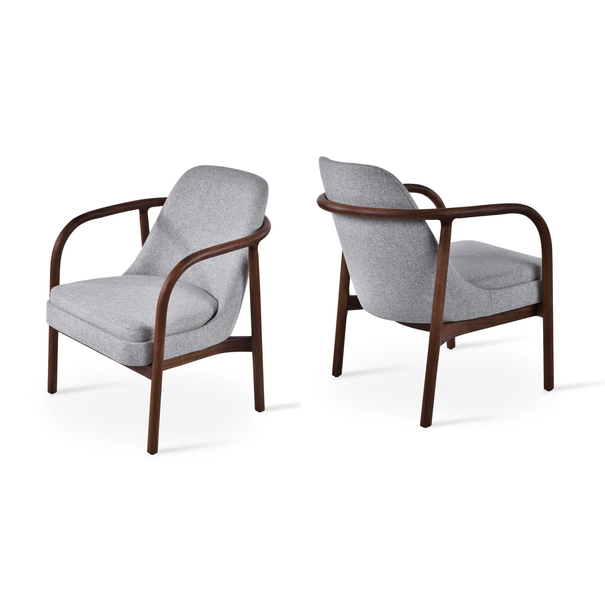 Infinity Lounge Chair by SohoConcept, showing two lounge chairs together.