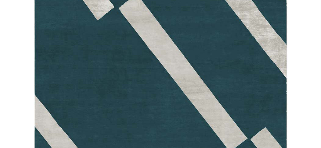 Inverso Esterzili II150 by Second Studio, showing closeup view of inverso esterzili ii150 by second studio in emerald green & light taupe.