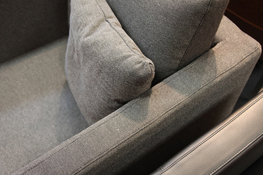 Istanbul Arm Chair by SohoConcept, showing closeup view of istanbul arm chair in live shot.