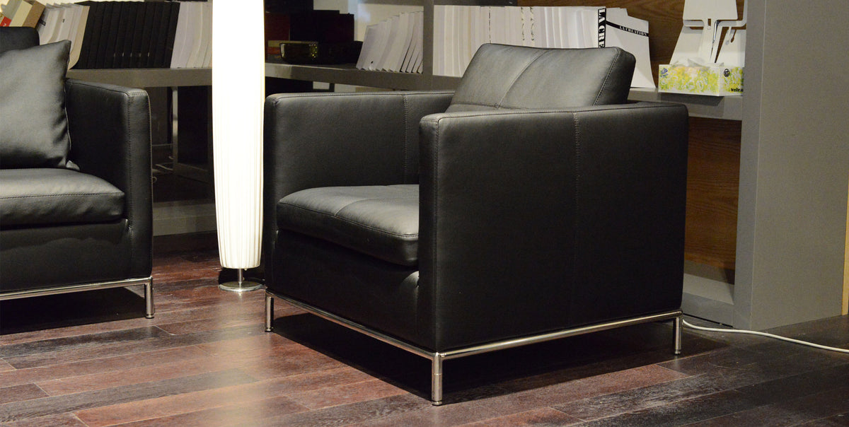Istanbul Arm Chair by SohoConcept, showing angle view of istanbul arm chair in live shot.