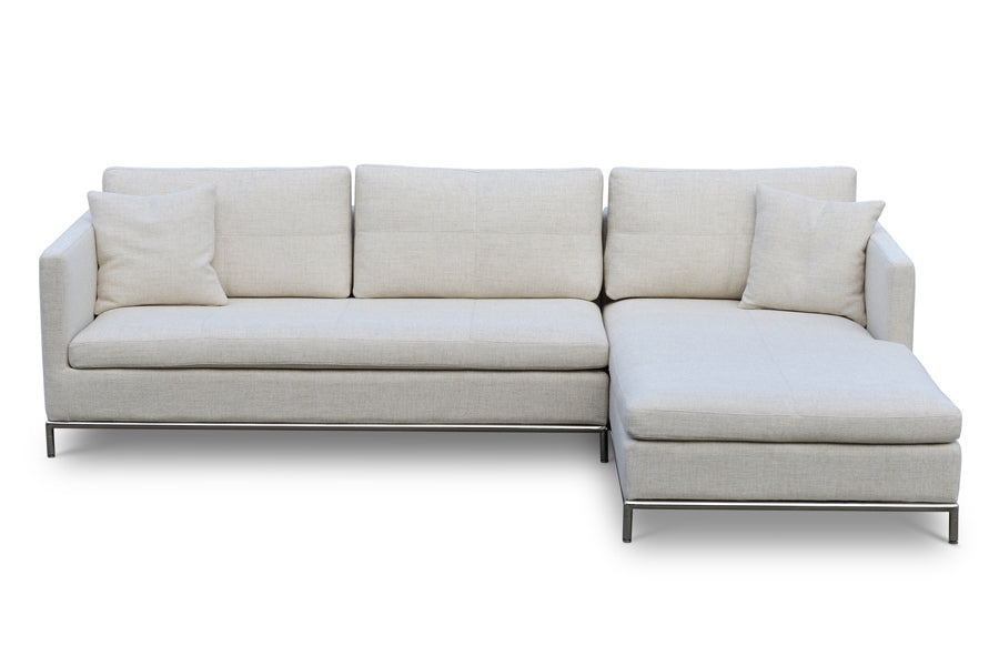 Istanbul Sectional by SohoConcept, showing front view of istanbul sectional.