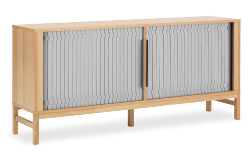 Jalousi Sideboard by Normann Copenhagen - Grey ABS Color.