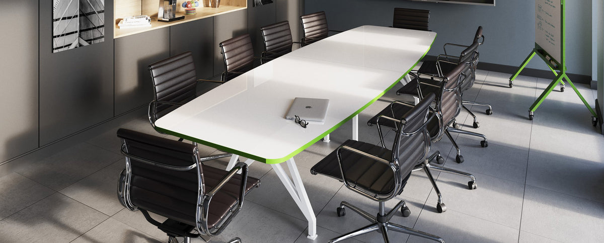 Kayak Conference Table by Scale 1:1, showing kayak conference table in live shot.
