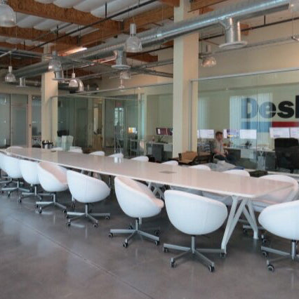 Kayak Conference Table by Scale 1:1, showing kayak conference table in live shot.