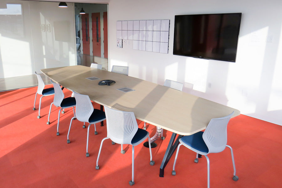 Kayak Conference Table by Scale 1:1, showing kayak conference table in live shot.