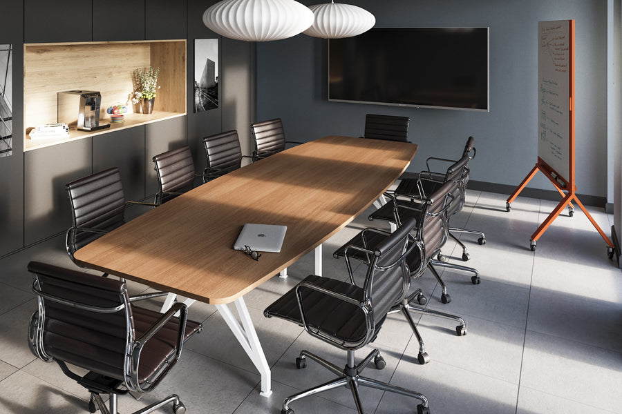 Kayak Conference Table by Scale 1:1, showing kayak conference table in live shot.