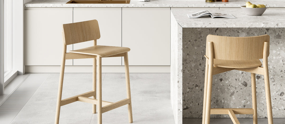 Mia Stool by Kollektiff, showing mia stool in live shot.