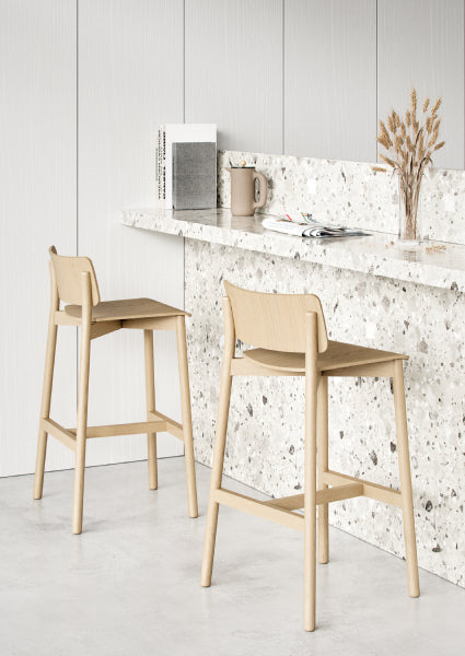 Mia Stool by Kollektiff, showing mia stool in live shot.