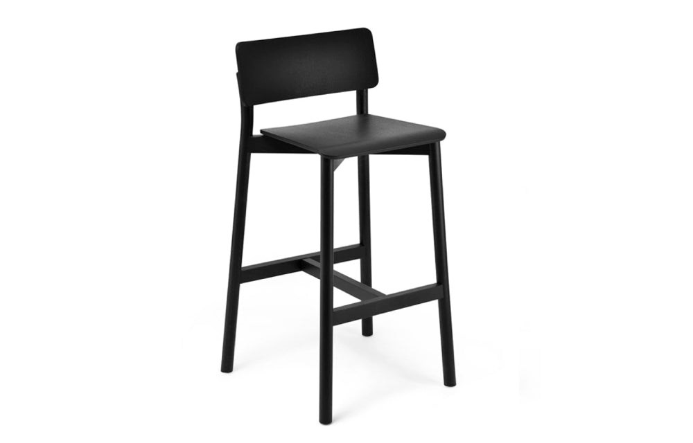 Mia Stool by Kollektiff - Black Ash.