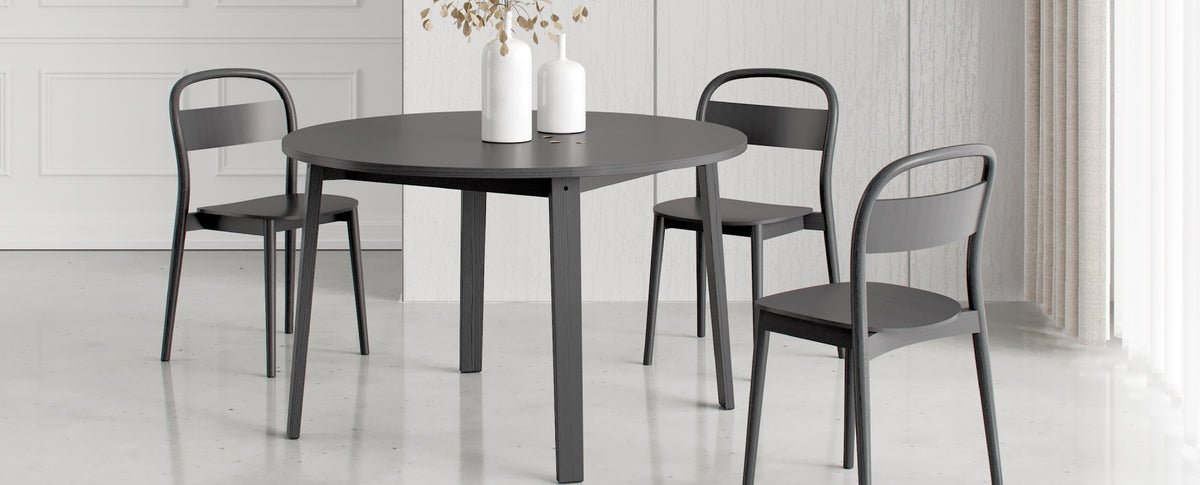 Yue Chair by Kollektiff, showing yue chair in live shot.