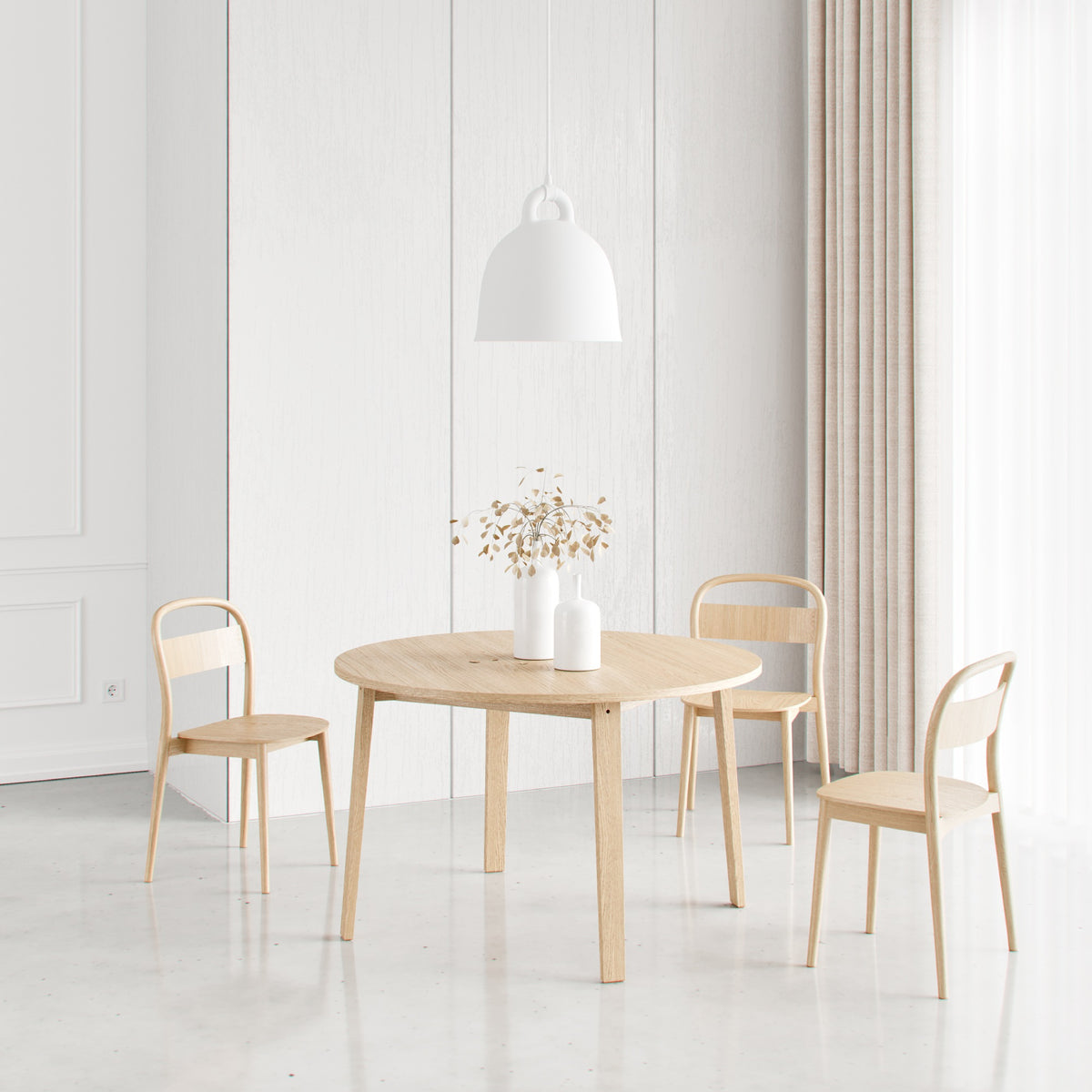Yue Chair by Kollektiff, showing yue chair in live shot.