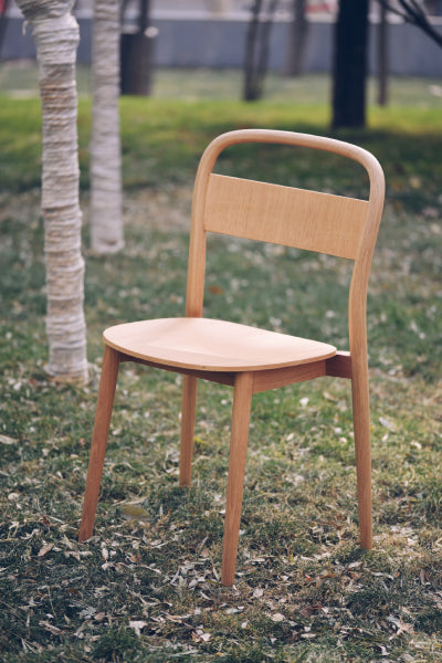 Yue Chair by Kollektiff, showing yue chair in live shot.