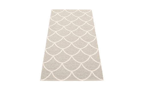 Kotte Linen & Vanilla Runner Rug by Pappelina - 28