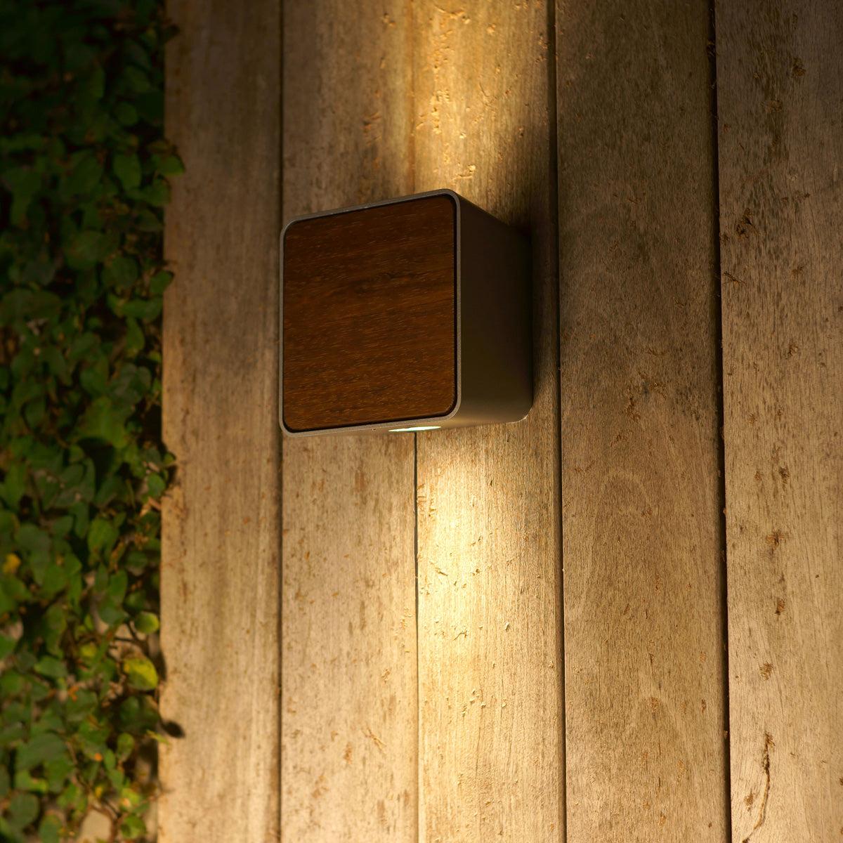 Lab 2 Outdoor Wall Lamp by Marset, showing lab 2 outdoor wall lamp in live shot.