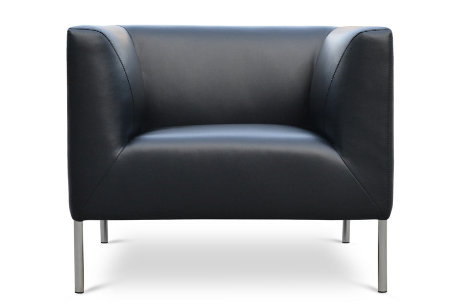 Laguna Armchair by SohoConcept, showing front view of armchair.