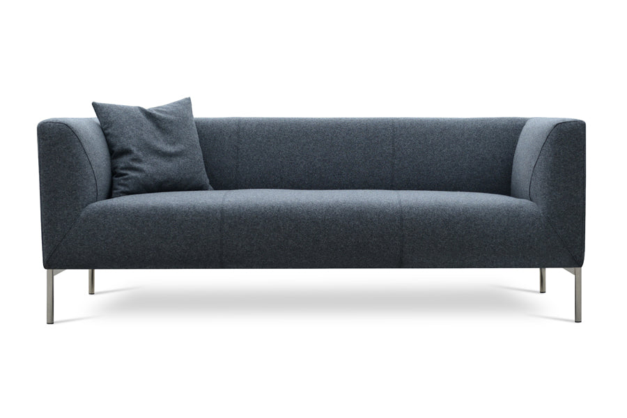 Laguna Sofa by sohoConcept, shown in dark grey camira wool.