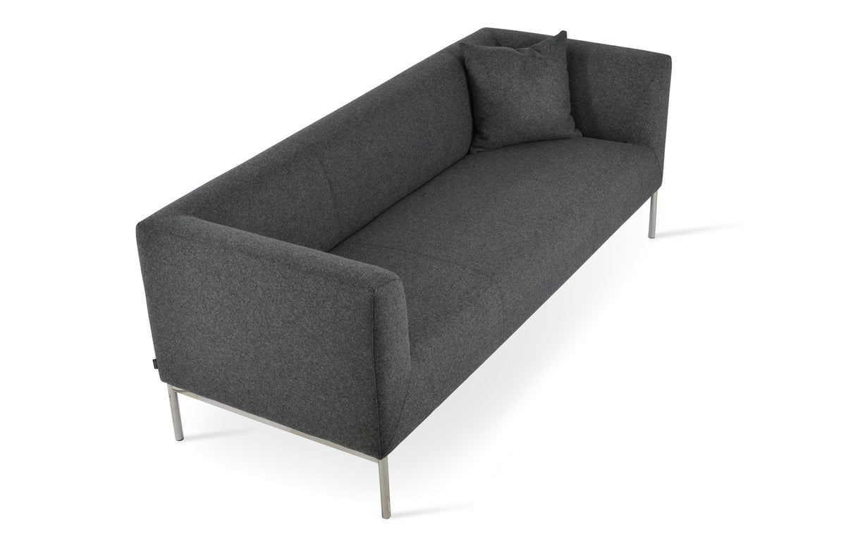 Laguna Sofa by SohoConcept - Camira Blazer Dark Grey Wool