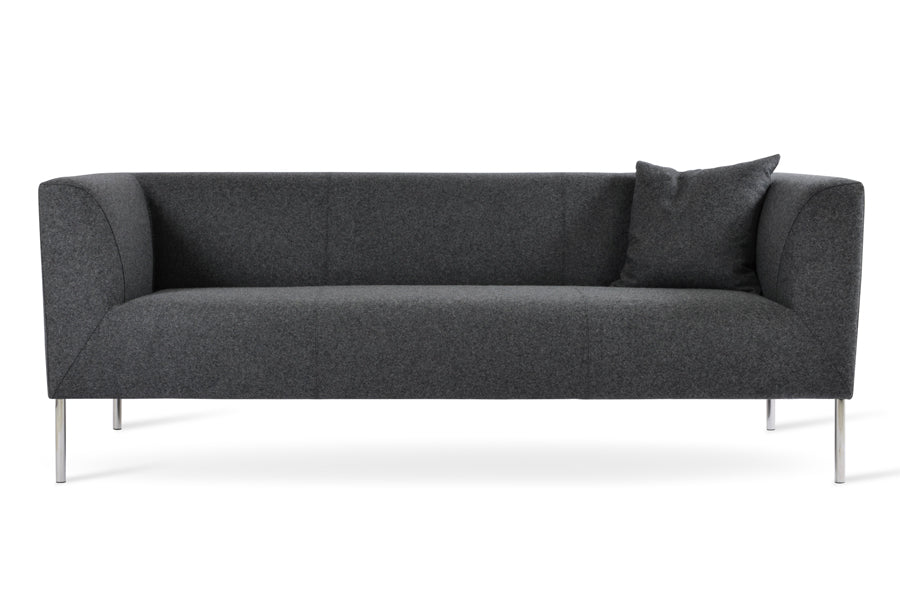 Laguna Sofa by SohoConcept, showing front view of sofa.