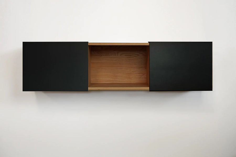 LAX 3x Wall Mounted Shelf by MASHstudios, showing lax 3x wall mounted shelf in live shot.