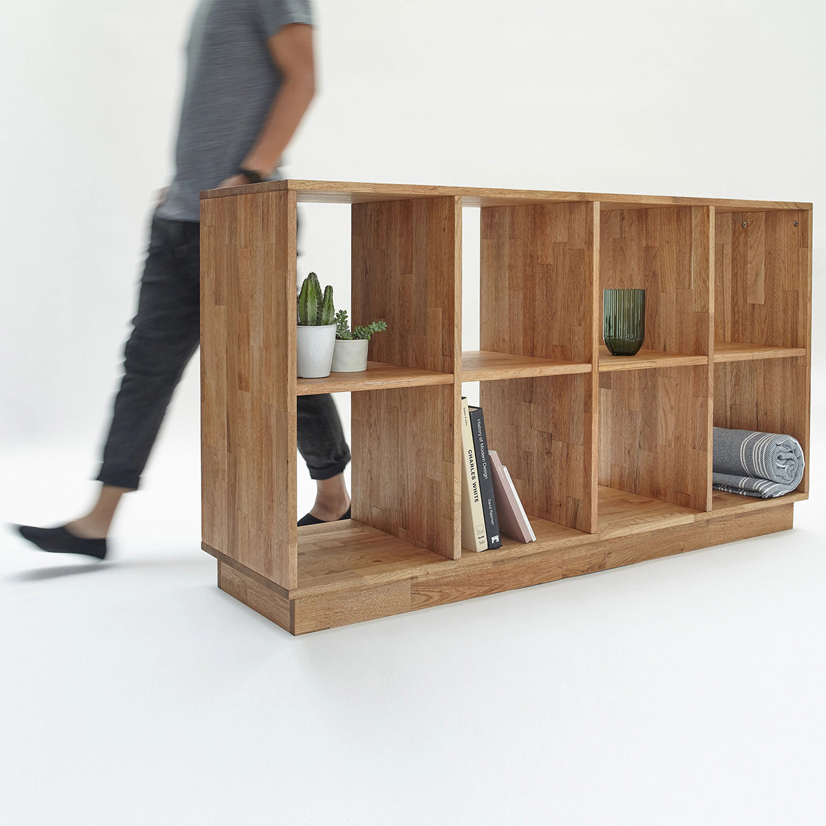LAX 4x2 Bookcase by MASHstudios, showing lax 4x2 bookcase in live shot.