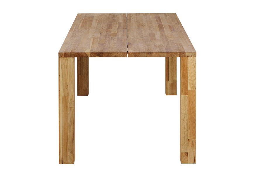 LAX Edge Dining Table by MASHstudios, showing side view of the table.