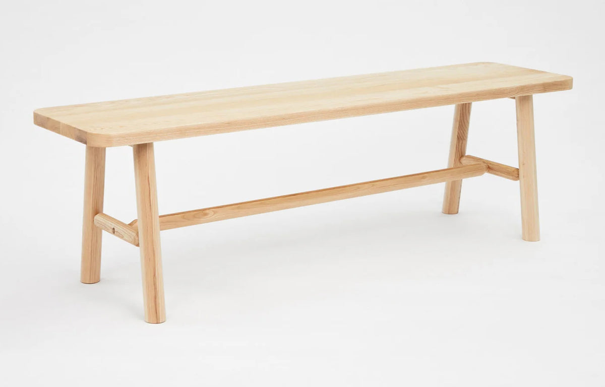 LAX Milk Bench by MASHstudios - Solid Ash Wood.