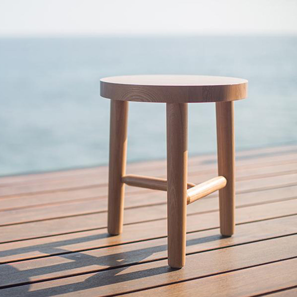 LAX Milking Stool by MASHstudios, showing side view of the stool.