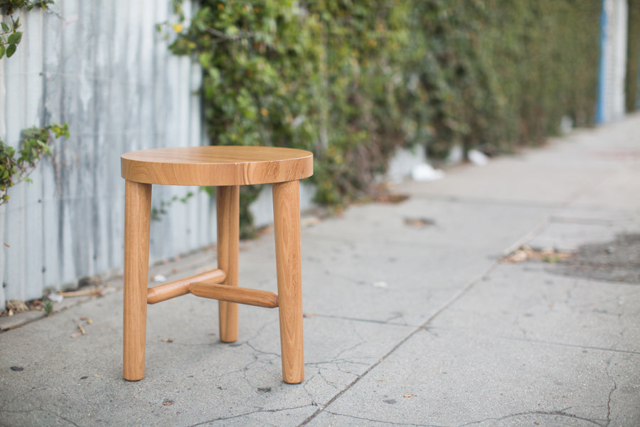 LAX Milking Stool by MASHstudios, live shoot of the stool.