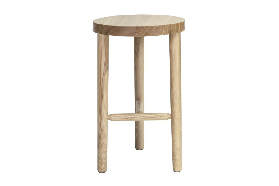 LAX Milking Stool by MASHstudios, showing front view of the stool.