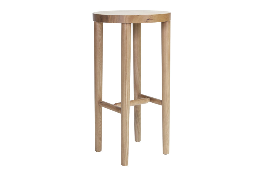 LAX Milking Stool by MASHstudios, showing side view of the stool.