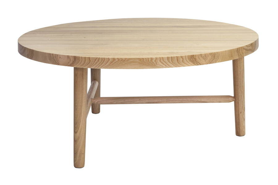 LAX Milking Table by MASHstudios, shown in matte clear polyurethane.