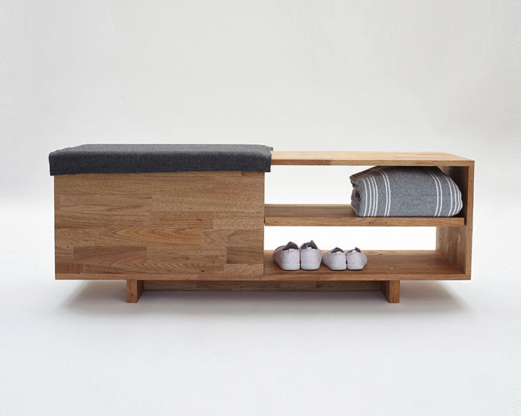 Storage Bench by MASHstudios, showing lax storage bench in live shot.