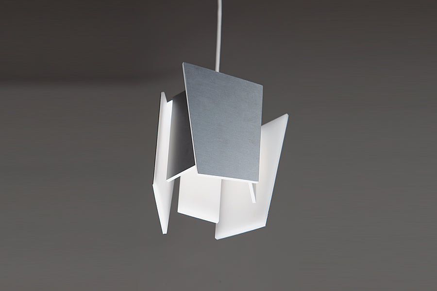 Levis L Pendant by Cerno, showing levis l pendant in live shot.