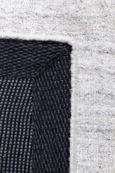 Ripple Hand Woven Rug by Ligne Pure, showing detail view of ripple hand woven rug.