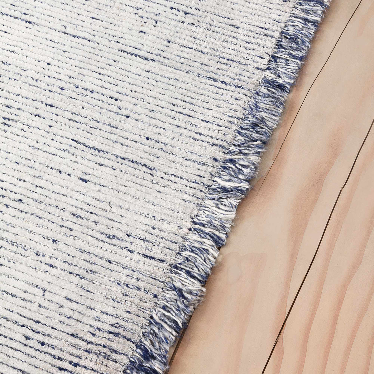 Torrent 247.001.500 Hand Woven Rug by Ligne Pure, showing detail view of torrent 247.001.500 hand woven rug.