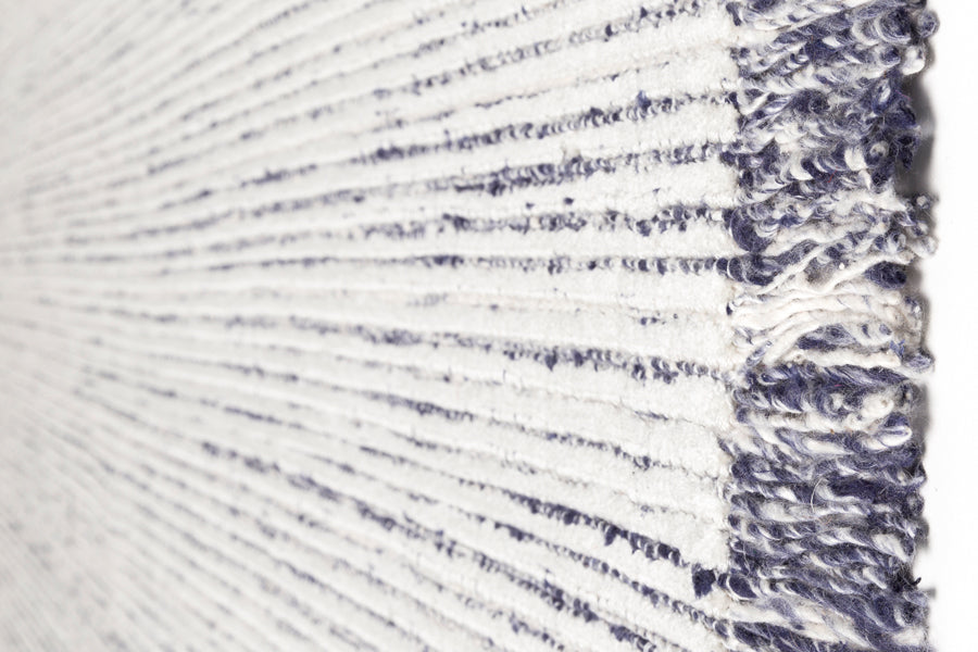 Torrent 247.001.500 Hand Woven Rug by Ligne Pure, showing detail view of torrent 247.001.500 hand woven rug.