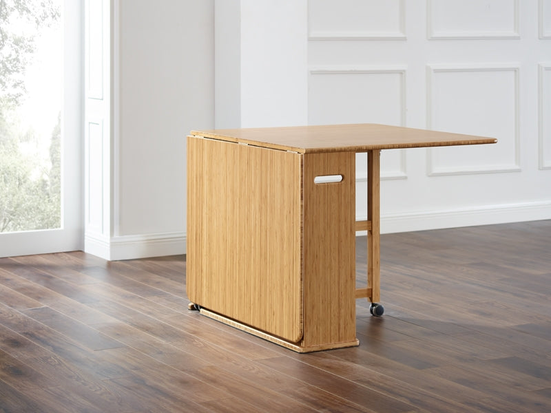 Linden Caramelized Gateleg Table by Greenington, showing linden caramelized gateleg table in live shot.