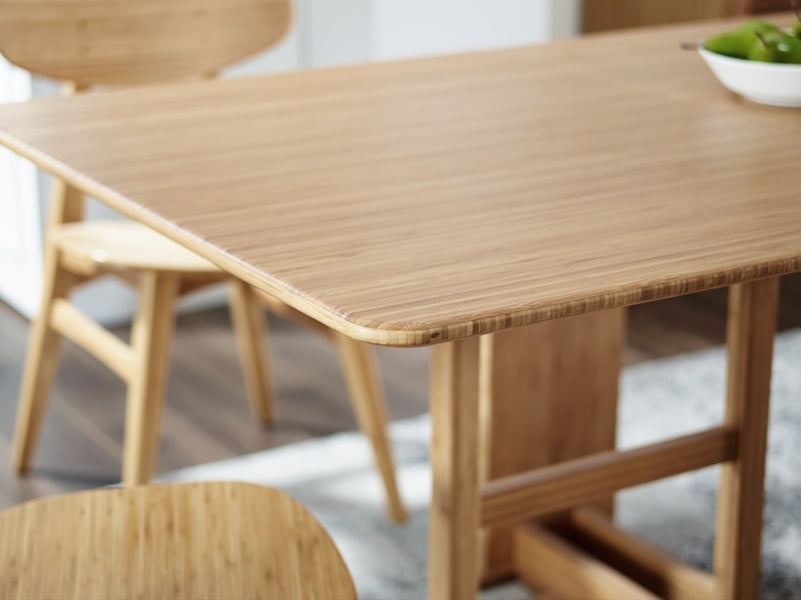 Linden Caramelized Gateleg Table by Greenington, showing linden caramelized gateleg table in live shot.