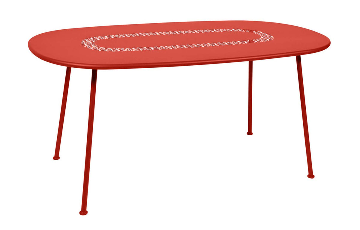 Lorette Oval Table by Fermob - Capucine.