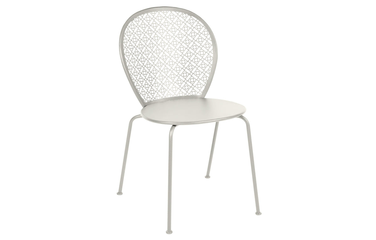 Lorette Side Chair by Fermob - Clay Grey.