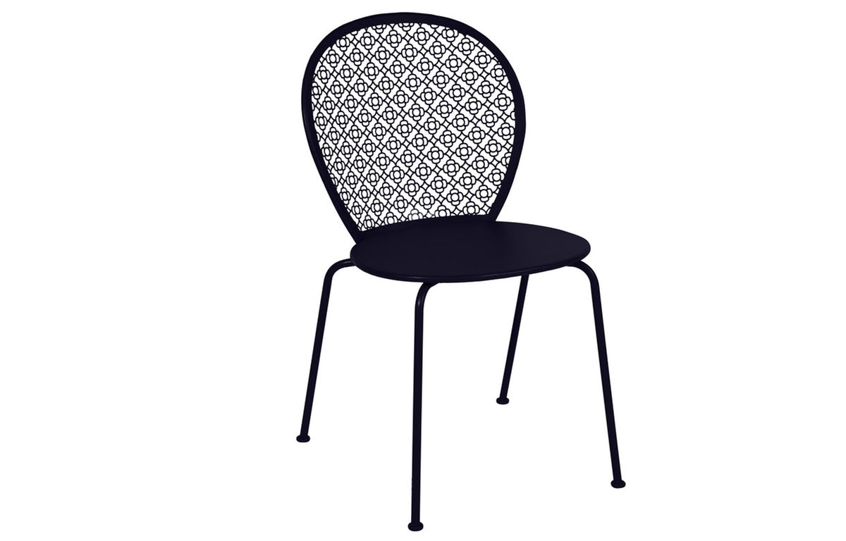 Lorette Side Chair by Fermob - Deep Blue.