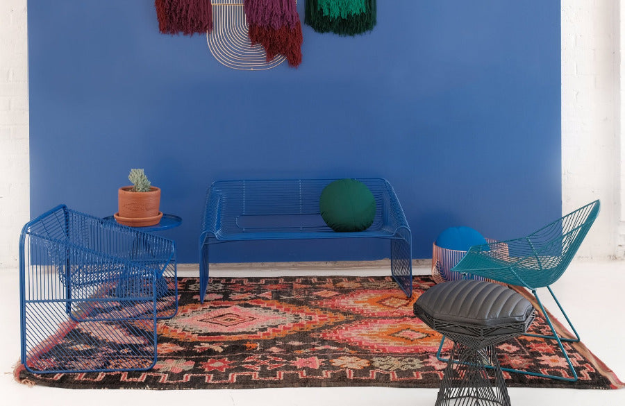 Love Seat by Bend, showing love seat in live shot.