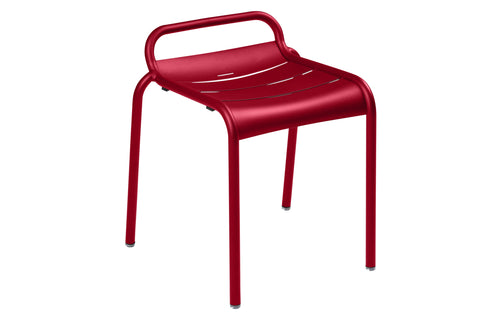 Luxembourg Stool by Fermob - Chili Red.