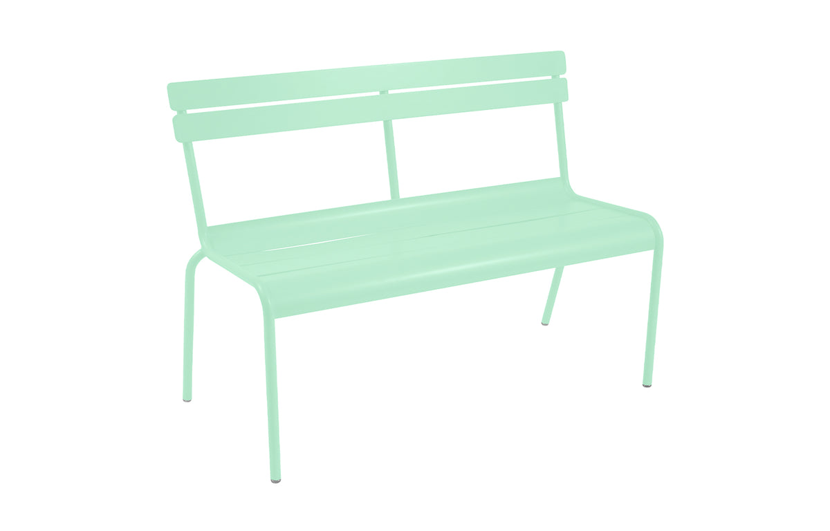 Luxembourg 2 Seater Bench by Fermob - Opaline Green (matte textured)